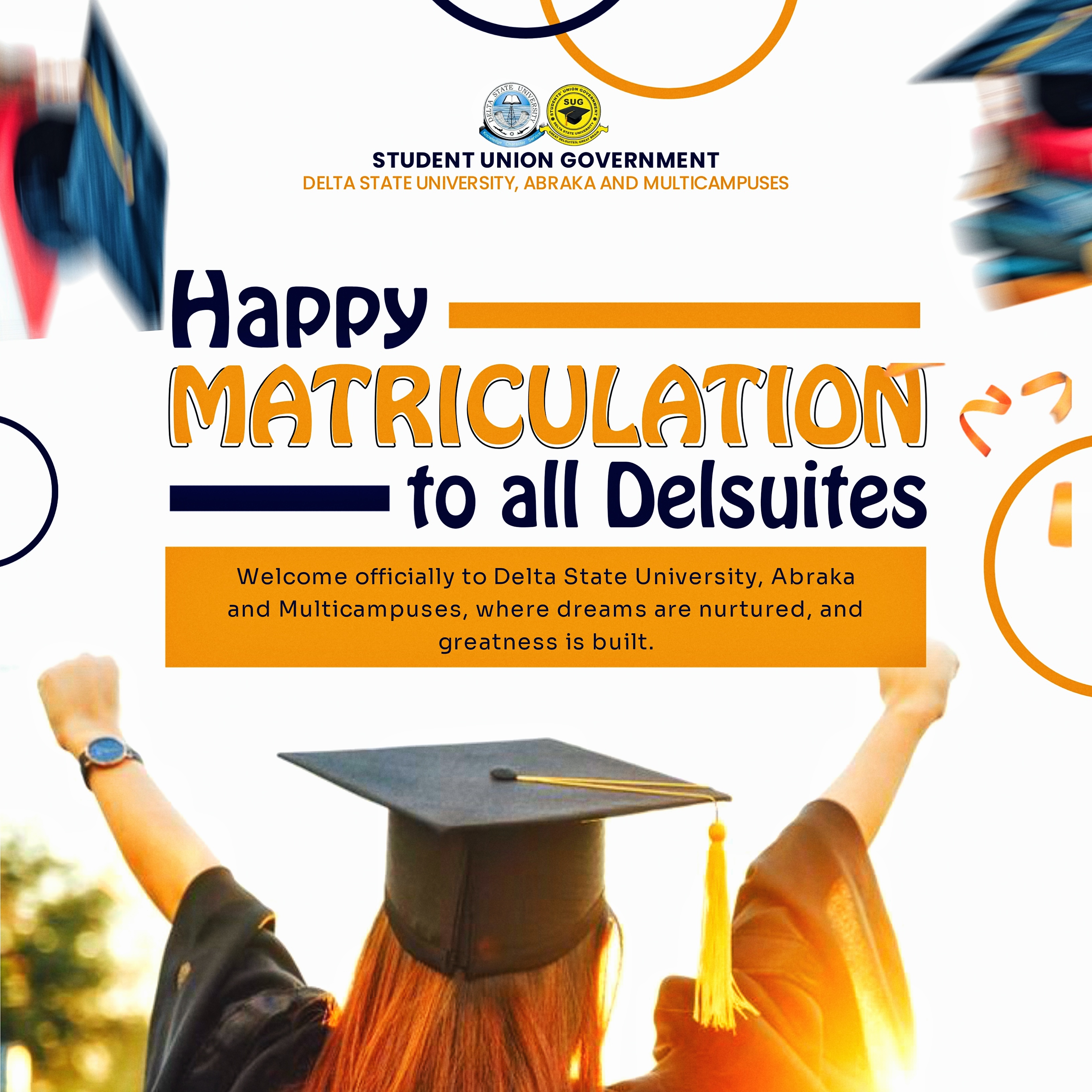 HAPPY MATRICULATION